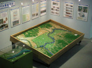 平泉･一関附近の立体地形模型